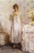 Jean-francois raffaelli Woman in a White Dressing Grown oil painting picture wholesale